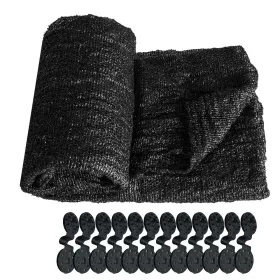 6.5ft*12ft Black Sunshade Netting Fabric With High-strength UV Protection, Perfect For Plant Protection. (Option: 65ft12ft)